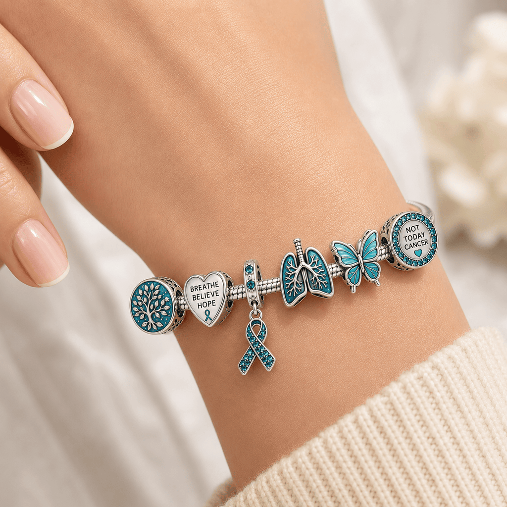 LCAS Silver Charm Bracelet Set BMD