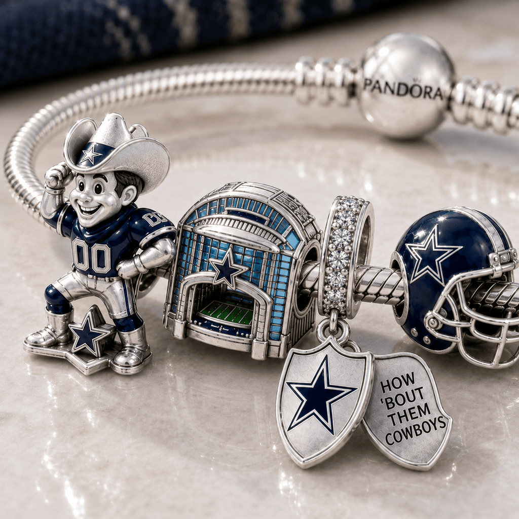 DLCB Silver Charm Bracelet Set HQH