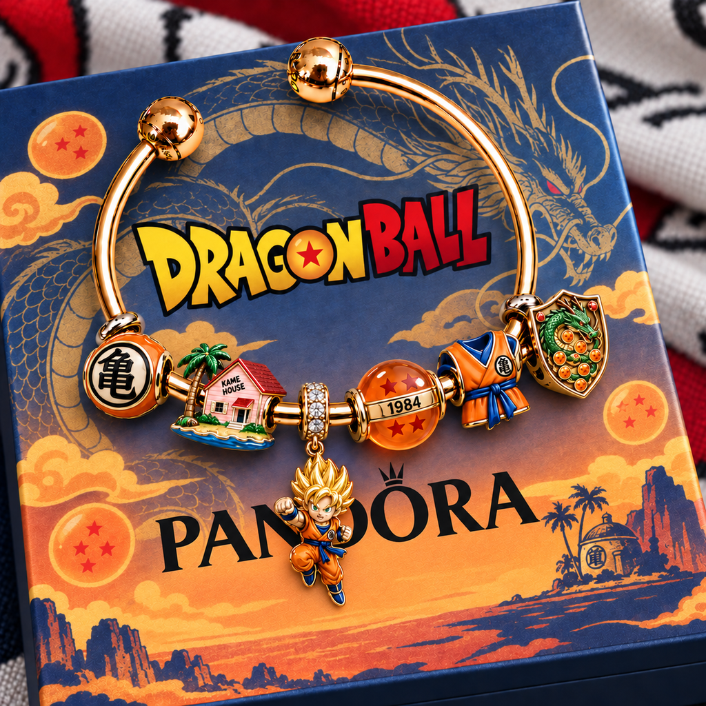 DRGB Silver Charm Bracelet Set NTVA