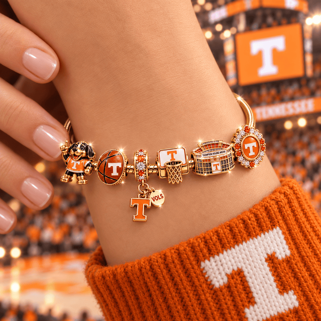 TVF Gold Charm Bracelet Set TTTT