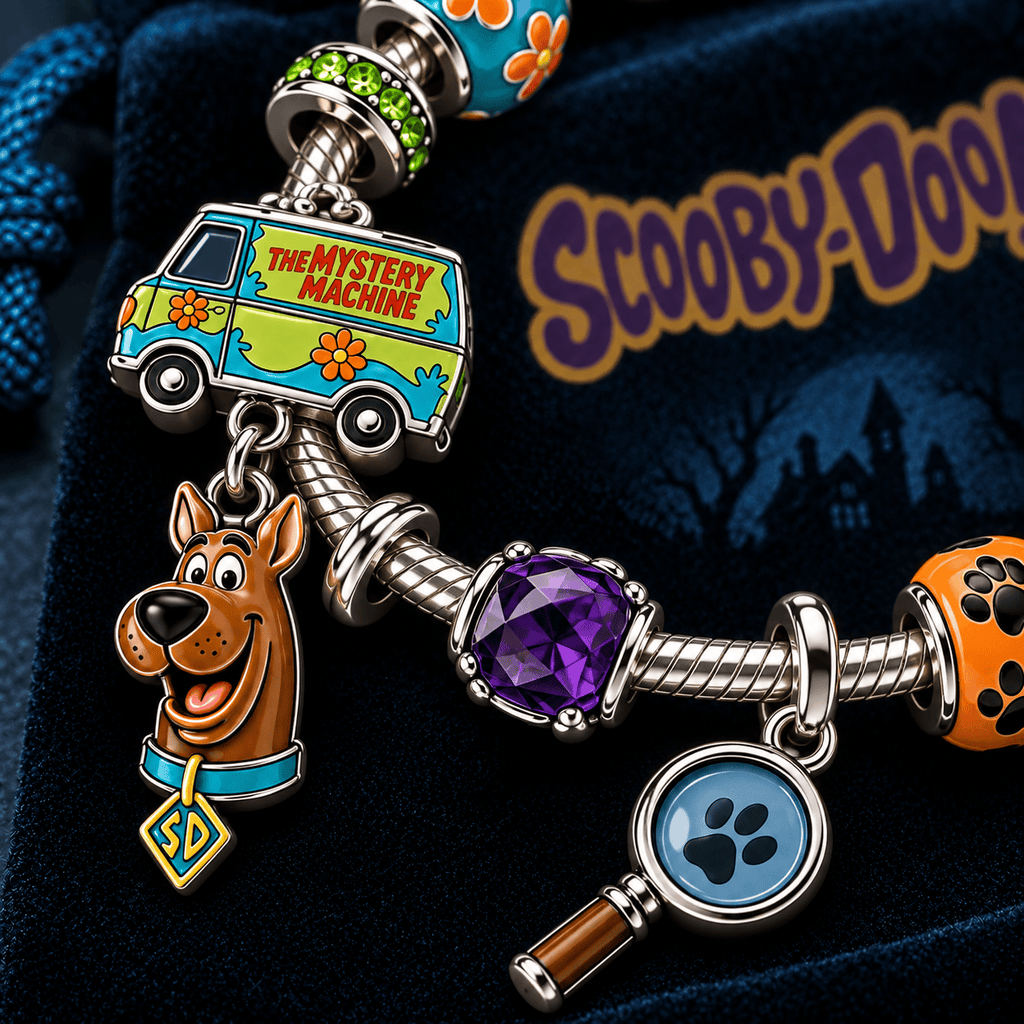 SCBD Silver Charm Bracelet Set TTTT