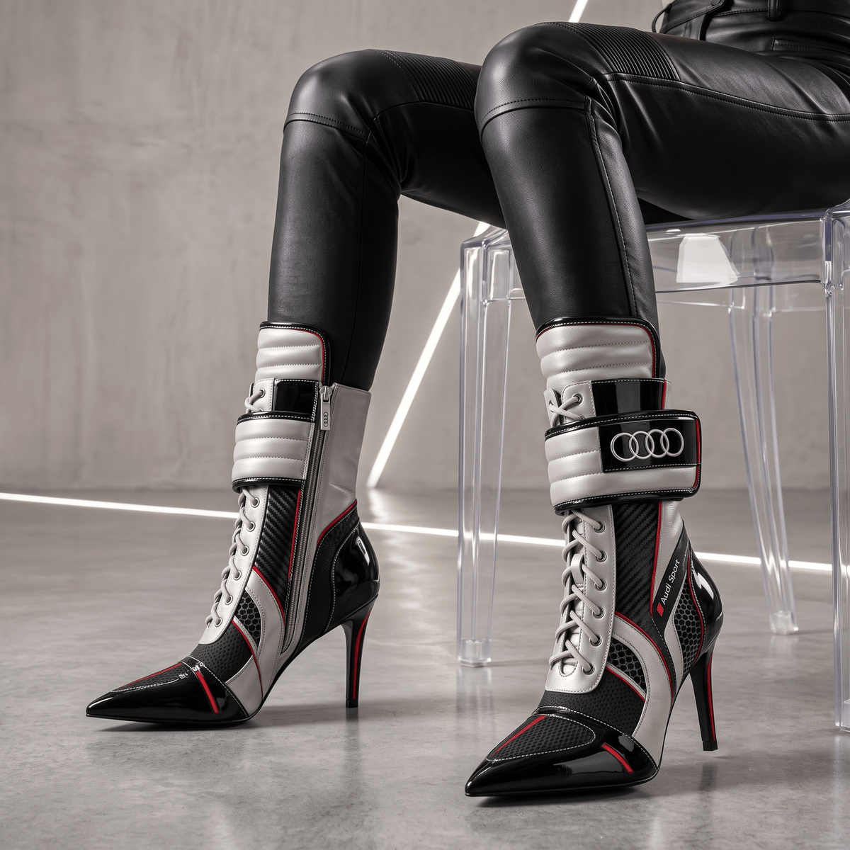 Premium AUDI Leather Boots TNSM