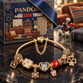 TBBT Gold Charm Bracelet Set PTKL