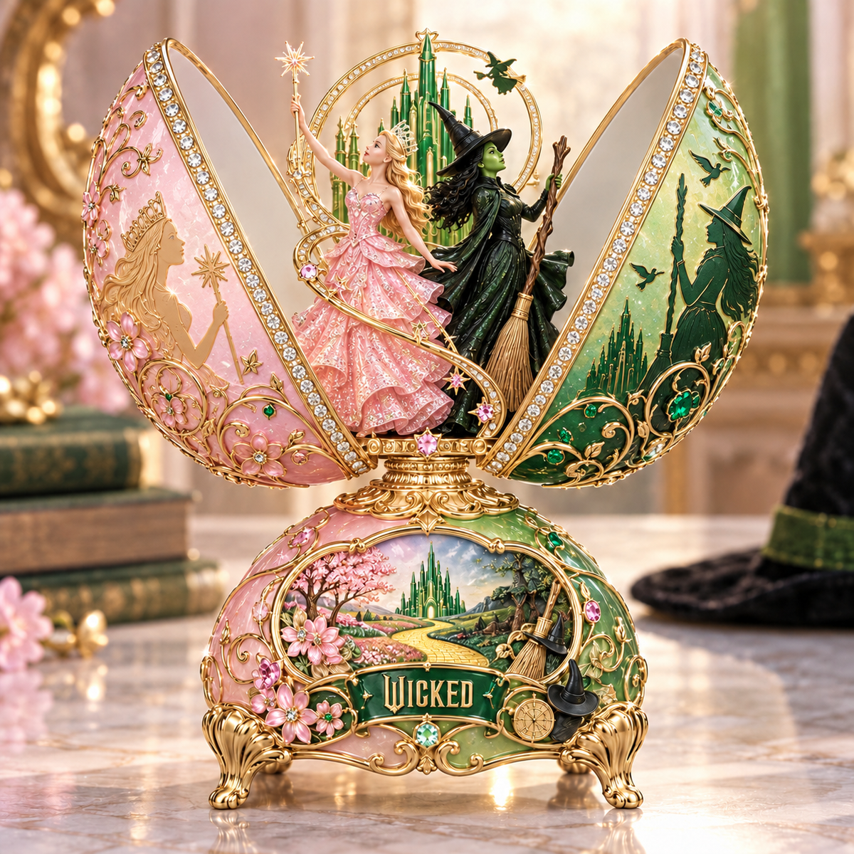 WCKD The Bradford Exchange Fabergé TTNL
