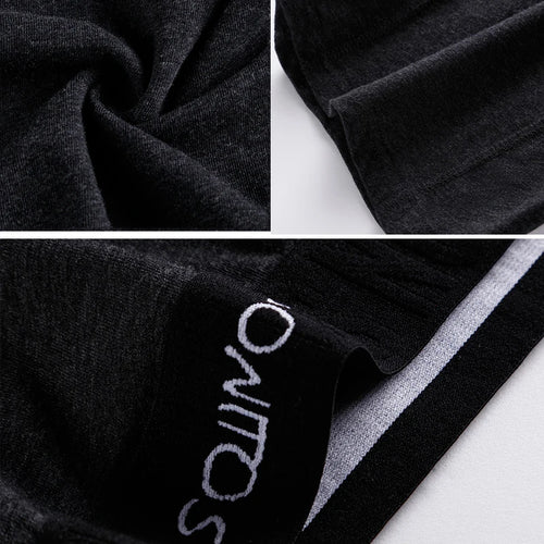 4pcs long boxers for men underwear plus size Men's panties sexy long leg underpants cotton Mens boxer shorts fashion male Trunk